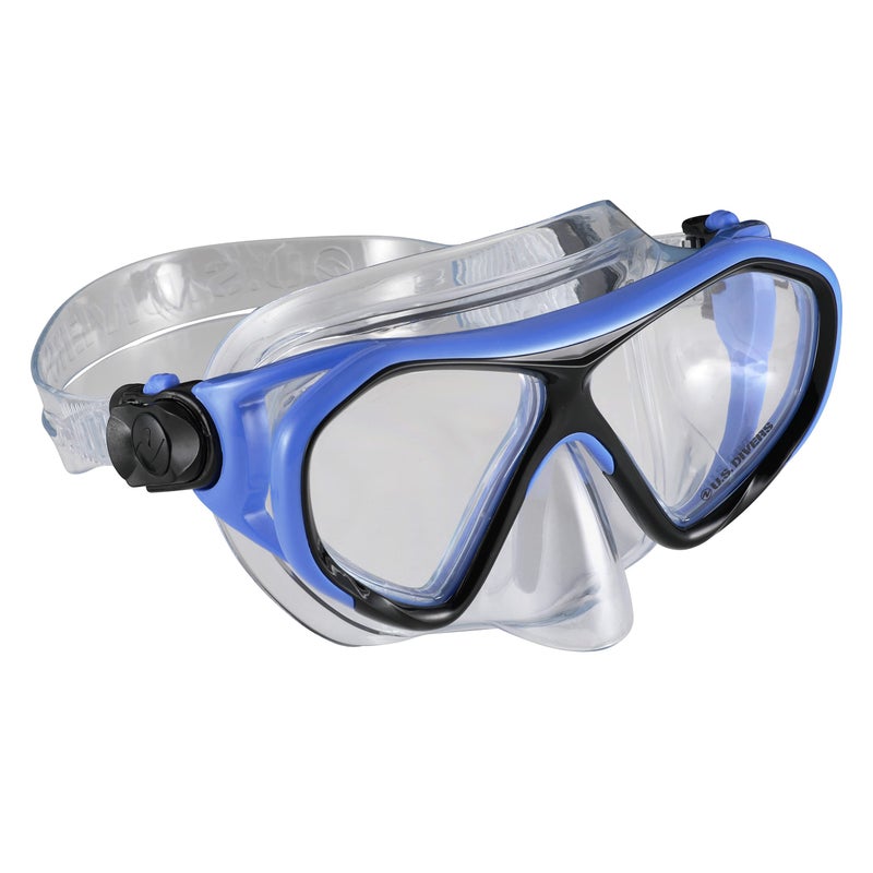 U.S. Divers | Mask, Snorkel and Fins - Set Dorado II JR Blue Black L - Image 2