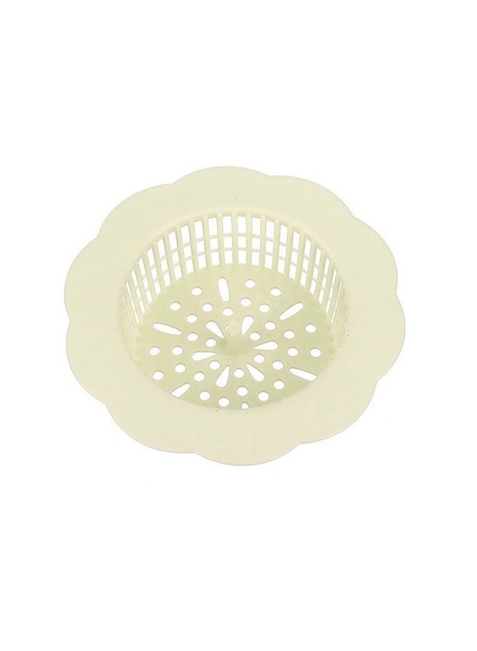 MARGOUN Sink Strainer Flower Shape Anti Clogging Filter Drainer Basket Cover Waste Hair Stopper for Kitchen Bathroom Green