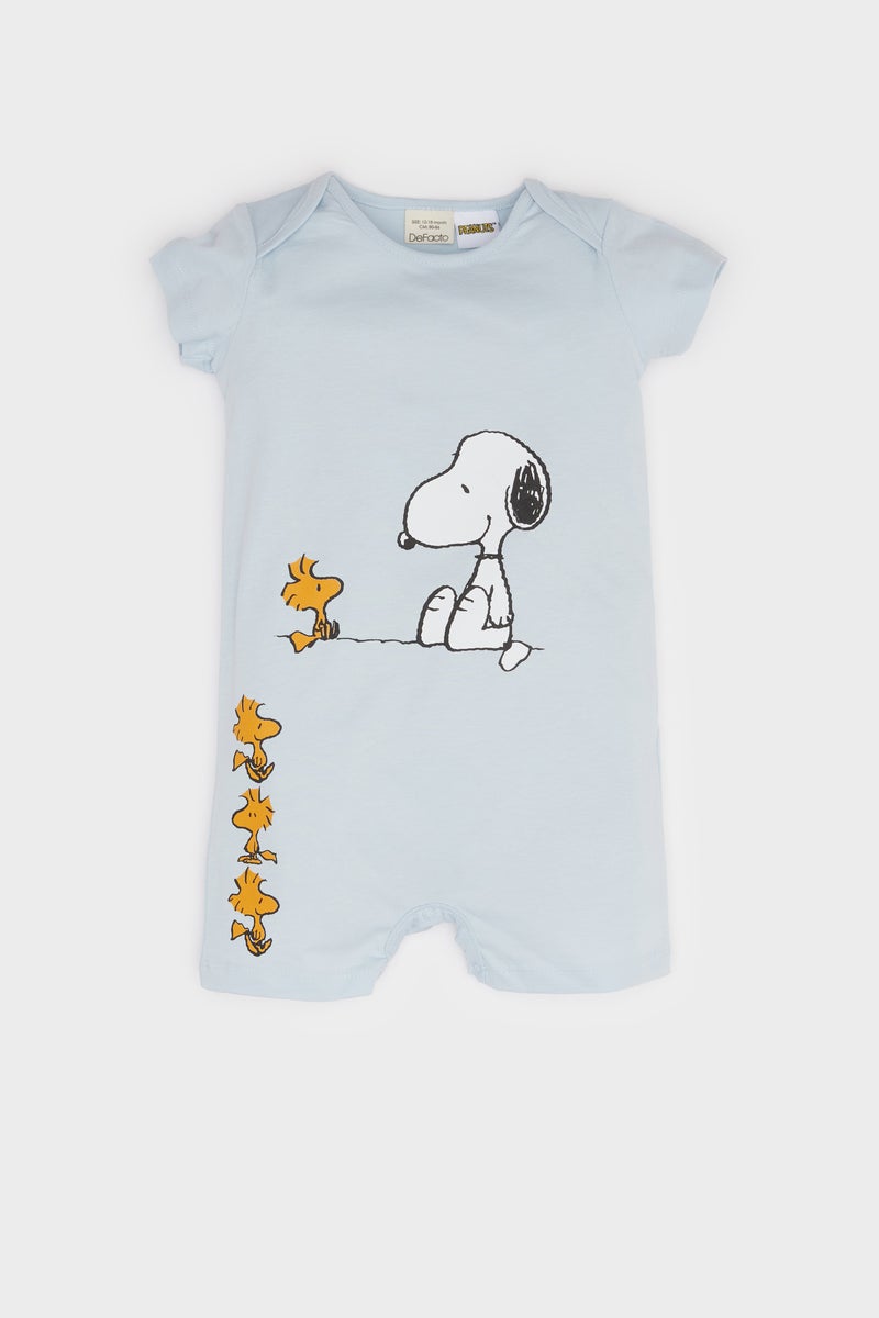 DeFacto Baby Boy Regular Fit Snoopy Licensed Jumpsuit  - Image 1