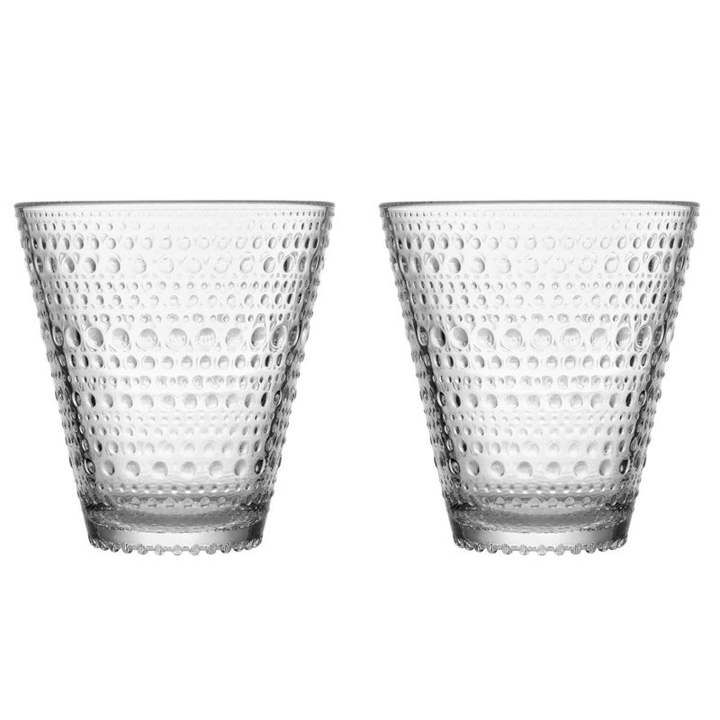 Iittala Kastehelmi Clear Tumbler 30cl Pair