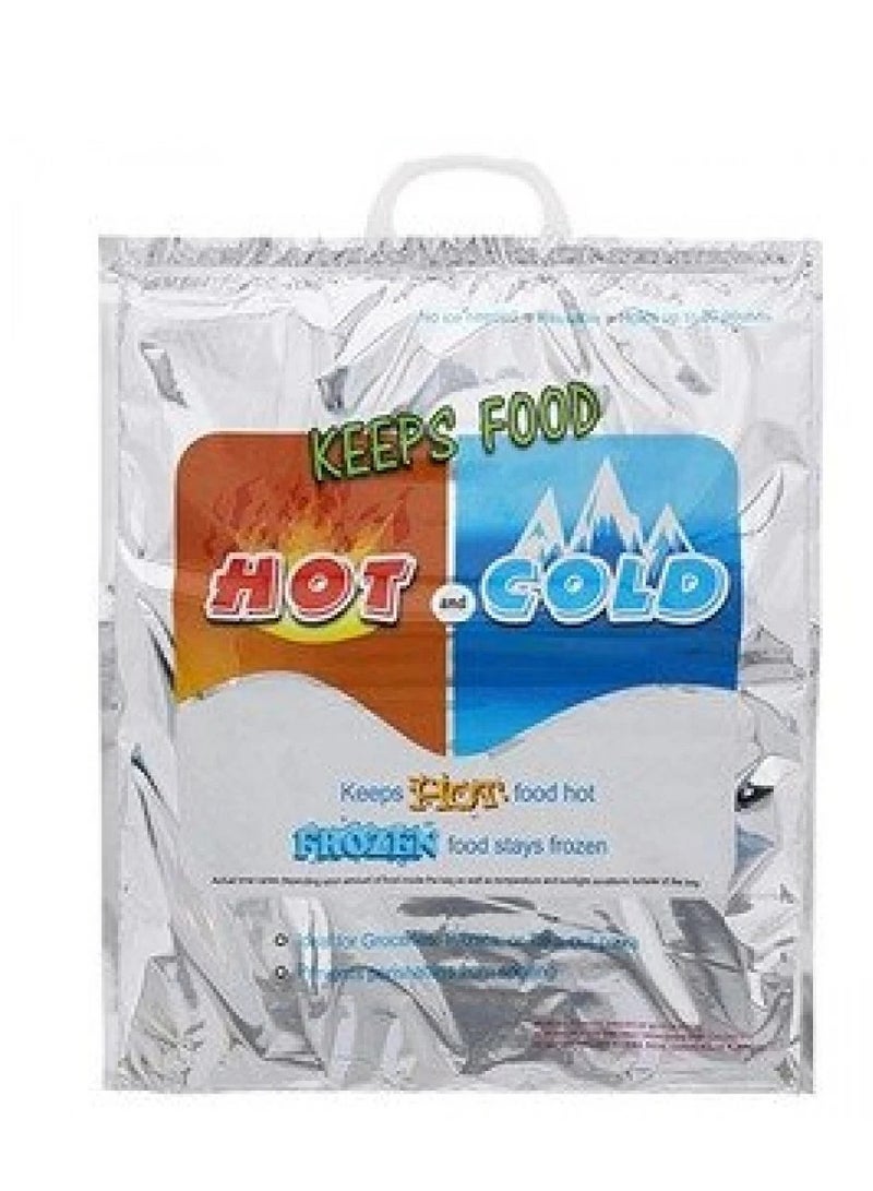 Superio Hot & Cold Bag, Reusable Insulated Bags for Storing Frozen Food and Hot Items Including Lunch Bags, Grocery Shopping Bags, Cooler Handbags... - Image 2