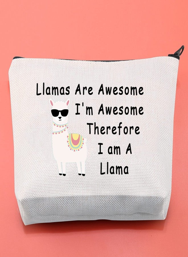 BLUPARK Funny Llama Gift - Llama Lover Makeup Bag - Image 4