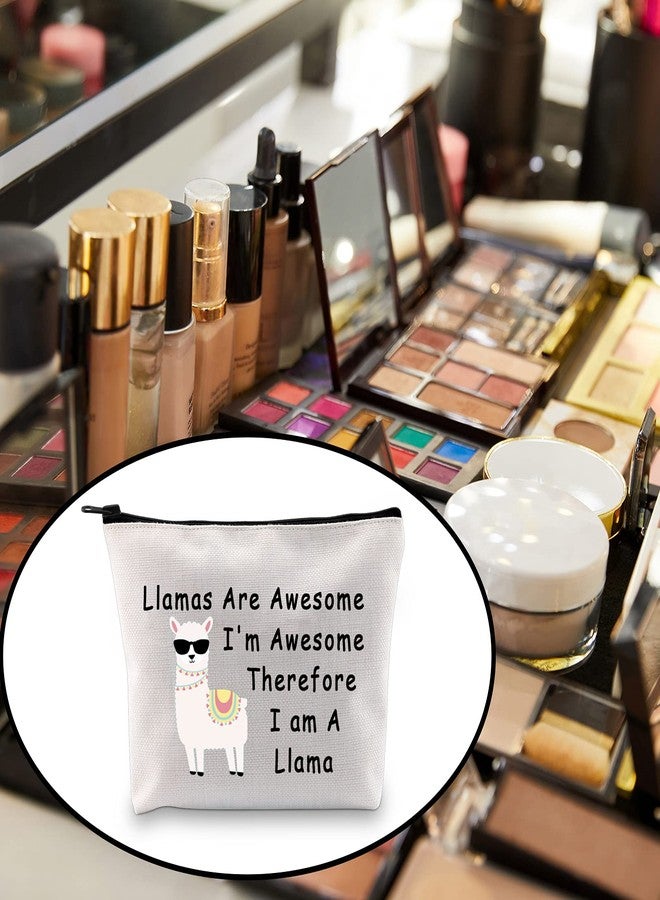 BLUPARK Funny Llama Gift - Llama Lover Makeup Bag - Image 5