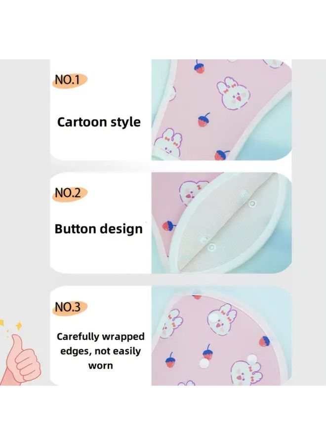 Girl Cake Sweet Round Baby Car Seat Belt Shoulder Pad Neck Protection Belly Support Adjustable Soft Fabric - Image 4