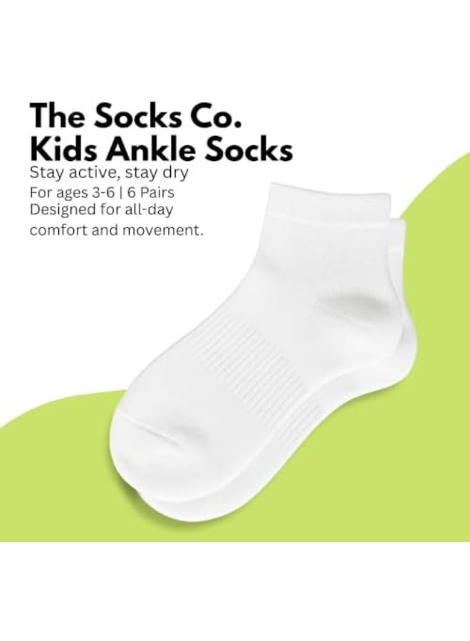 turtees Kids Ankle Socks Multipack | Soft Cotton Blend | Stretch Fit | Breathable & Comfortable | Daily Wear Socks for Toddlers & Kids - Image 3