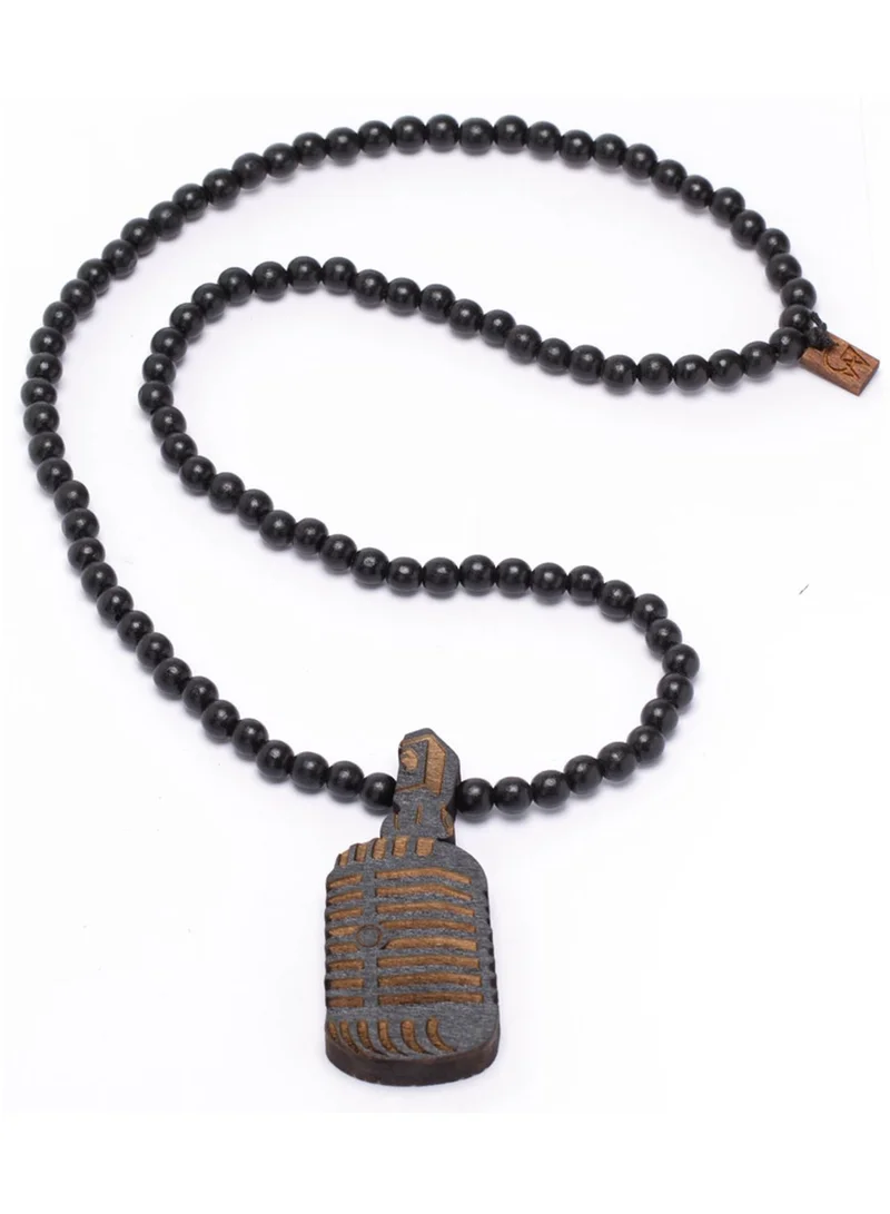 Good Wood Mic Necklace