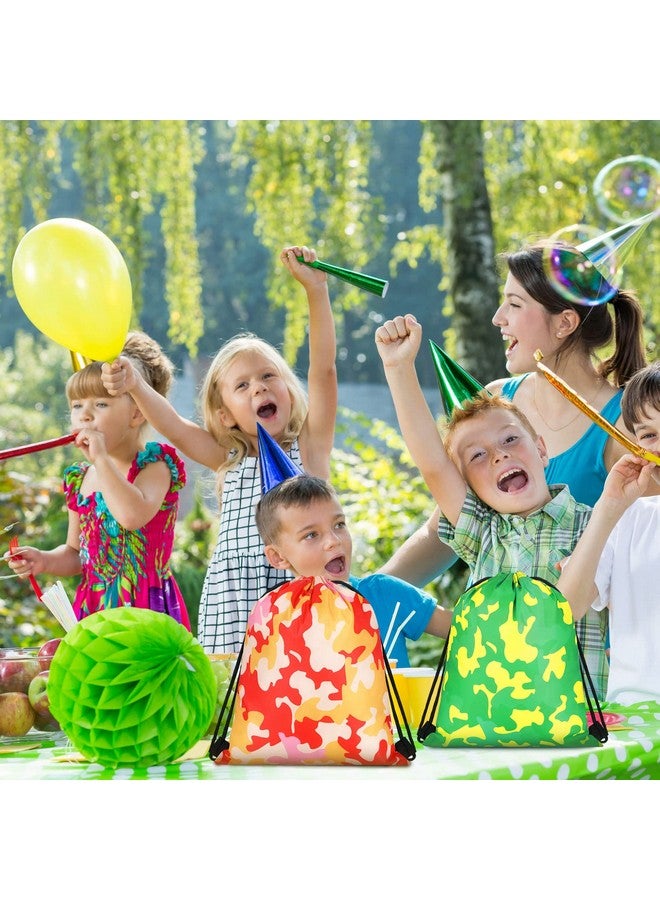 Lothee 30 Pack Drawstring Bags Party Favors for Kids Polyester Party Gift Bags Goody Backpack for Girls Boys Birthday Supplies(Assorted Style) - Image 5