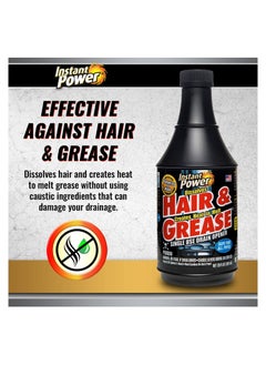 Instant Power Hair & Grease Drain Opener 591 ML  - Image 3