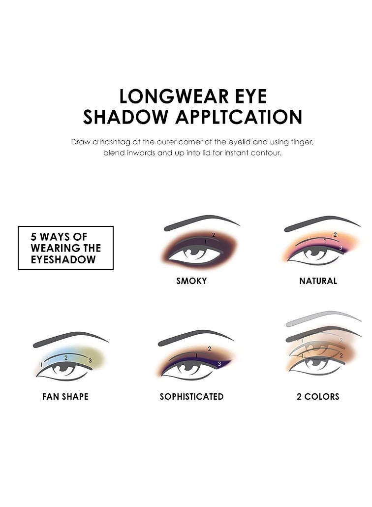 FOCALLURE Shimmer Cream Eyeshadow Stick #9 Cherry Blossoms - Image 5