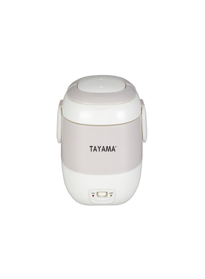 Tayama 1.5 Cup Portable Mini Rice Cooker, White (TMRC-03R) - Image 3
