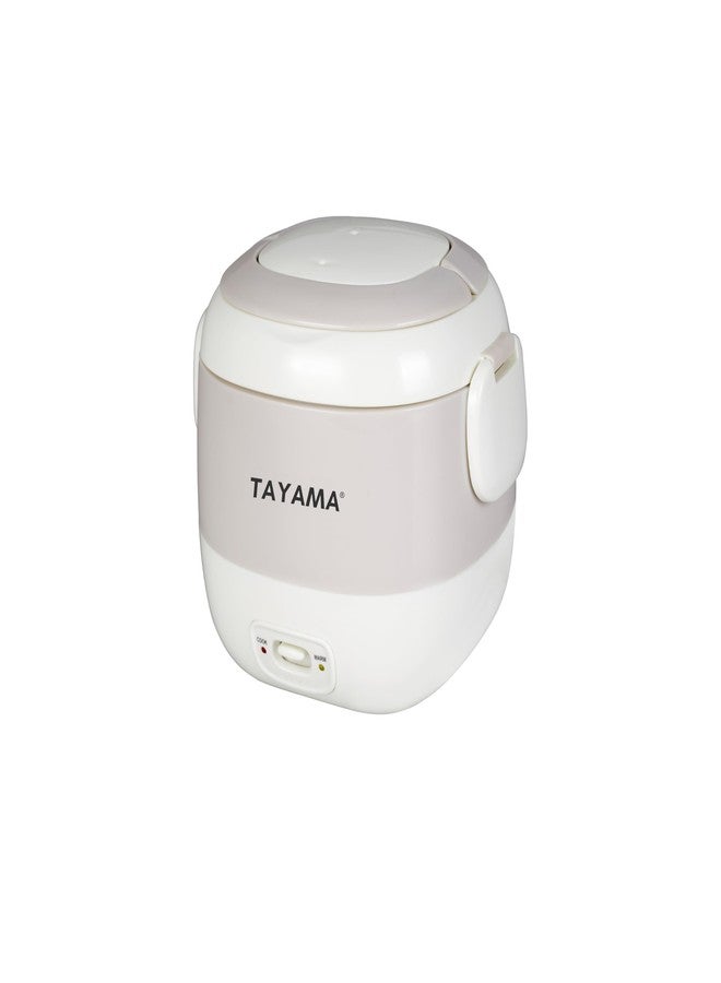 Tayama 1.5 Cup Portable Mini Rice Cooker, White (TMRC-03R) - Image 4