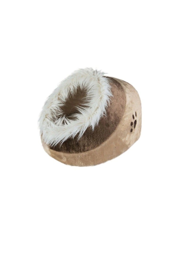 Trixie Minou Cuddly Cave For Cats Pink - Image 1