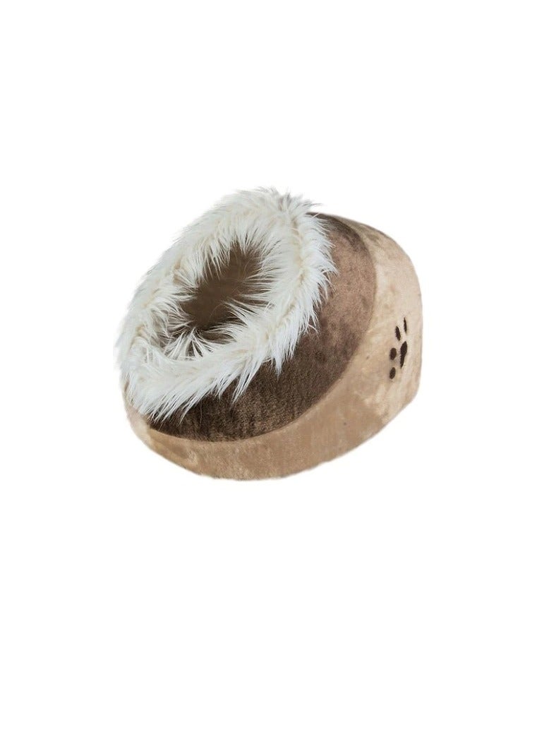 Trixie Minou Cuddly Cave For Cats Pink - Image 2