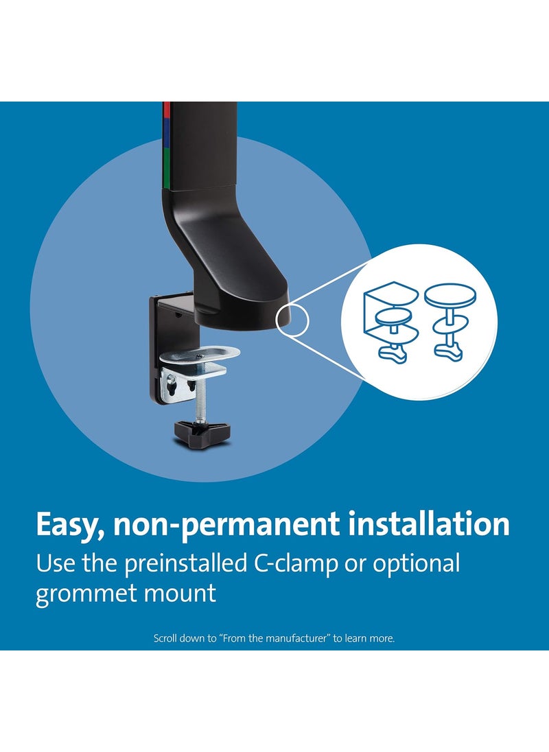 Kensington Kensington SmartFit Space Saving Single Monitor Arm K55512WW  - Image 5