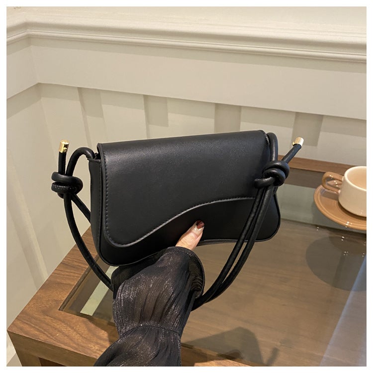 French Style Personalized Trendy Underarm Bag Women'S Fashionable Shoulder Crossbody Western Style Commuter Small Square Bag - Image 1