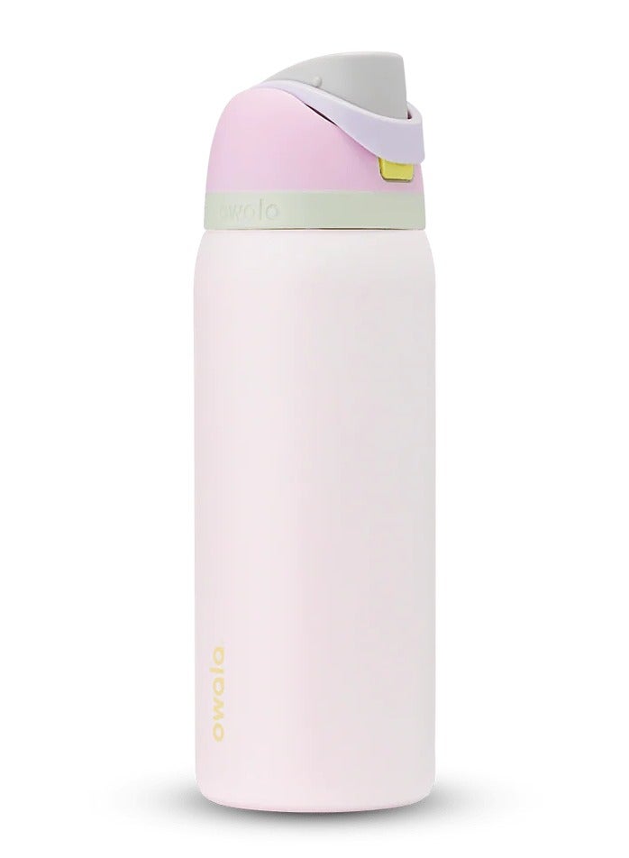 Owala Freesip Insulated Stainless Steel Water Bottle With Straw For Sports And Travel, Bpa-Free, Candy coated 32OZ - Image 1