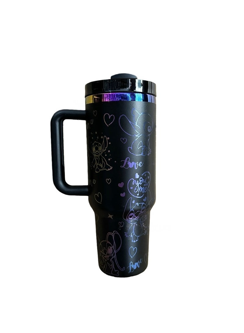 Stanley 40oz Large Capacity 304 Stainless Steel Car Insulated Mug with Handle - Image 2