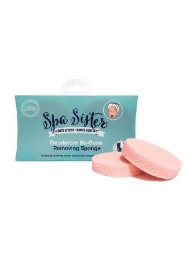 Spa Sister Deodorant Stain Removing Remover Sponge Remover (2 Pack)