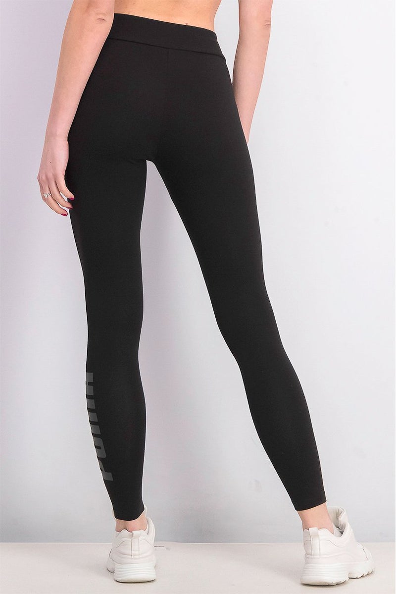 PUMA Women Pull On Basic Leggings, Black - Image 3
