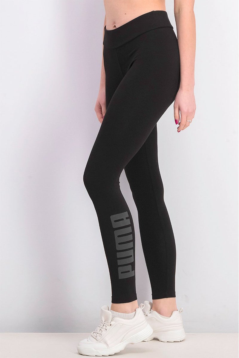 PUMA Women Pull On Basic Leggings, Black - Image 4