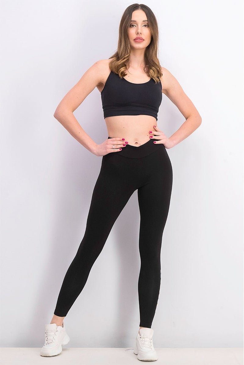 PUMA Women Sportswear Fit Training Leggings, Black - Image 2