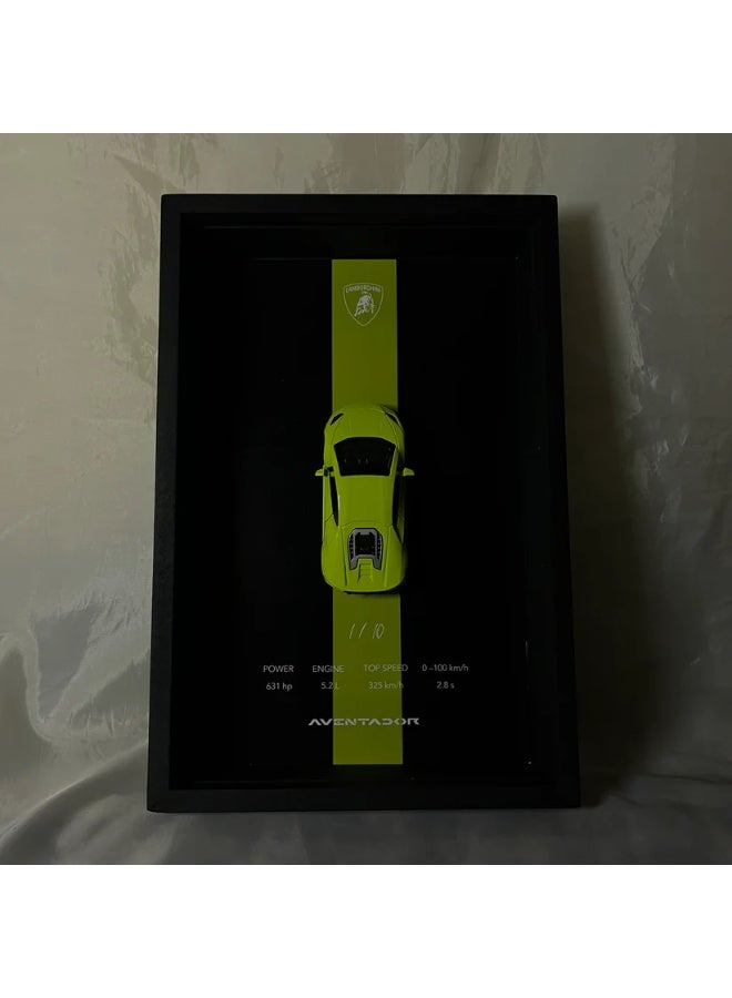 Lamborghini Frame Green  - Image 4