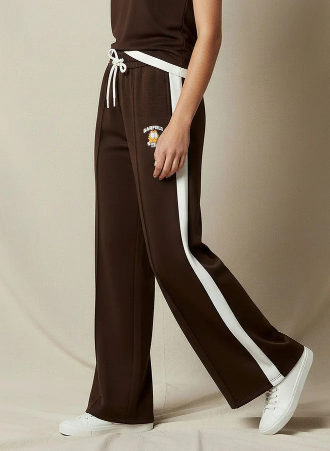 اس بي كاركترز Mid-Rise Wide Leg Joggers