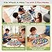 TooLion 2Player Whack Game Mole  Toys for Age 312 Kids2 Hammers3 Modes with Sound  LightSafe Educational Pounding ToyChristmas Birthday Gift for 3 4 5 6 Year Old Boys GirlsGray - Image 4
