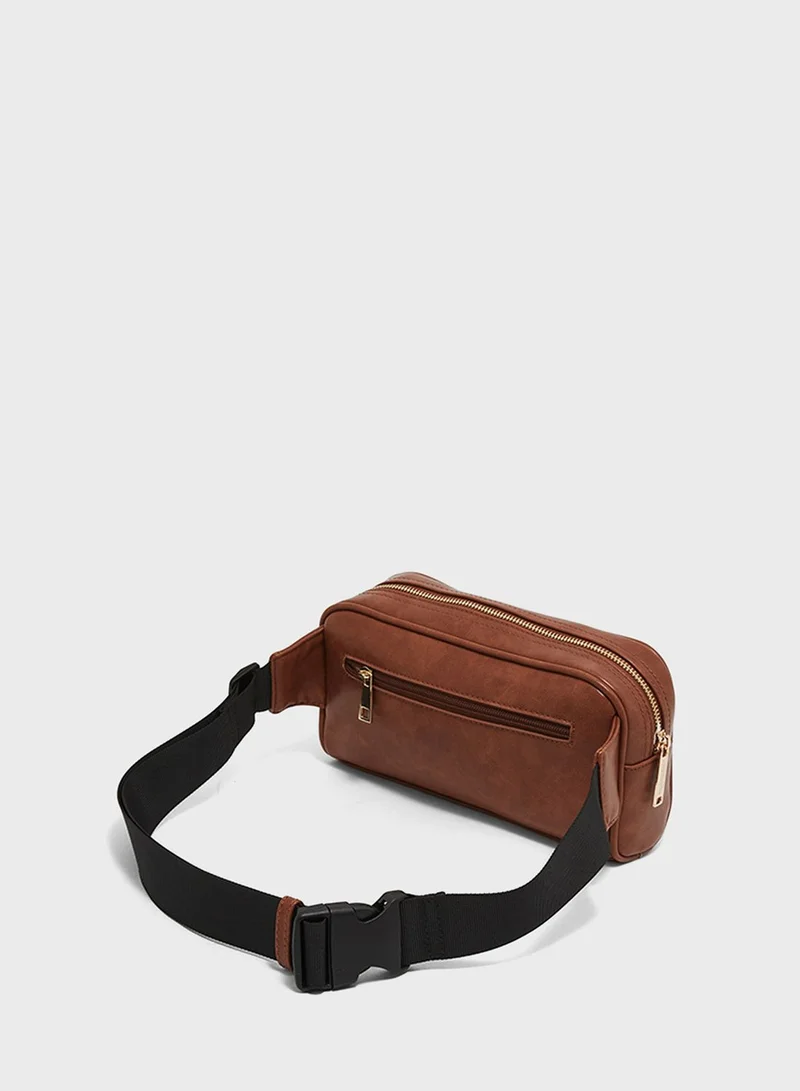 bhpoloclub Logo Zipper Toiletry Bag