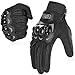 COFIT Motorcycle Gloves Breathable Touchscreen Motorbike Gloves AntiSlip with Good Grip Hard Knuckles Protection for Men Women Motocross BMX ATV MTB Cycling Road Racing Black XXL - Image 2