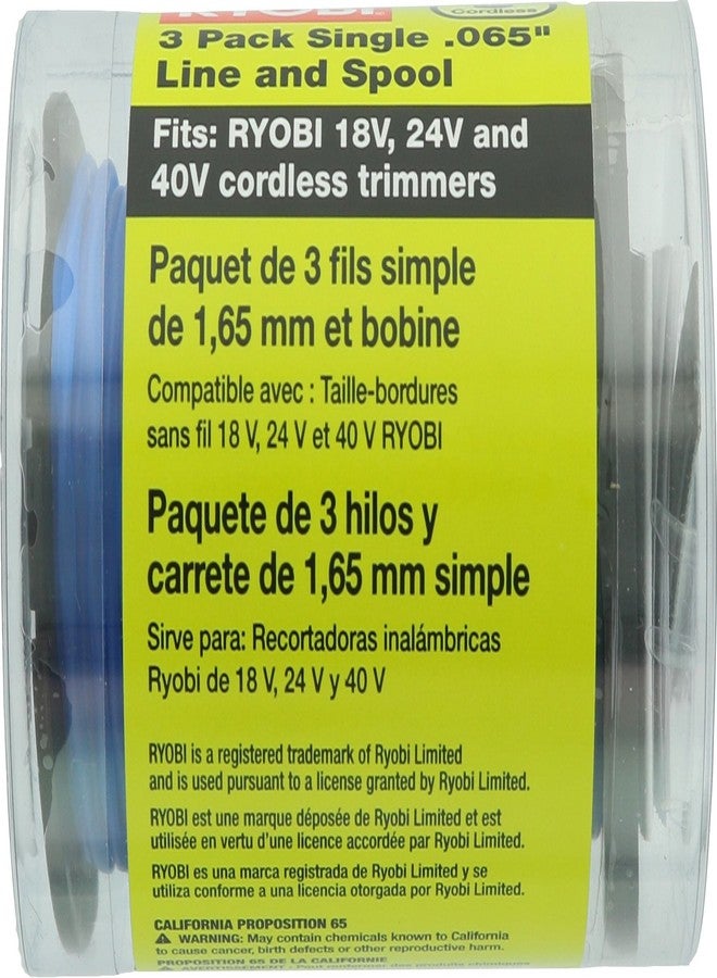 RYOBI ONE+ 0.065 Spool (3-Pack) - Image 5