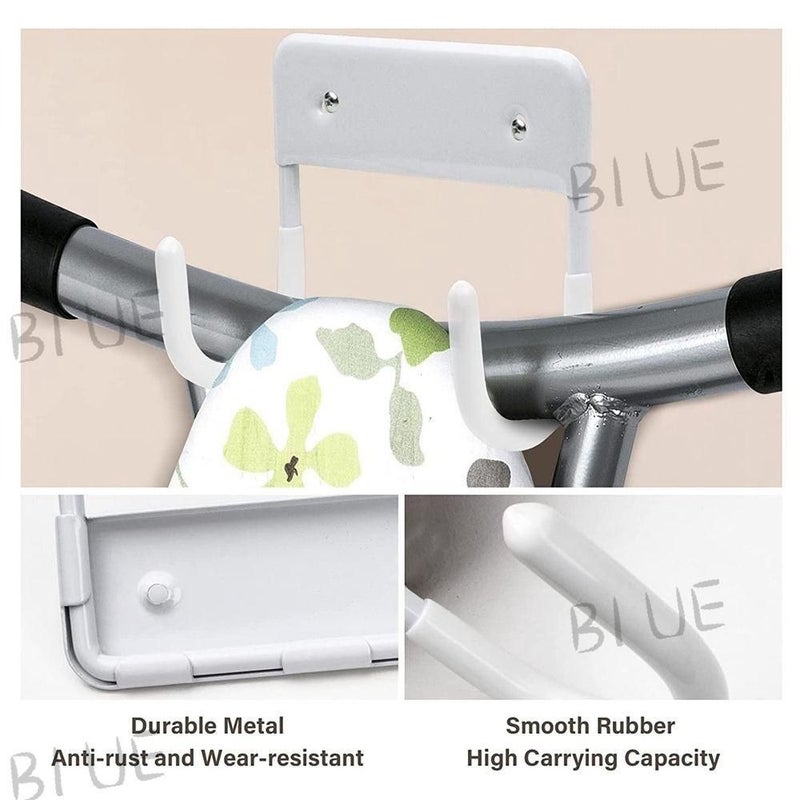 Wall-Mounted Ironing Board Hanger, White - Image 4