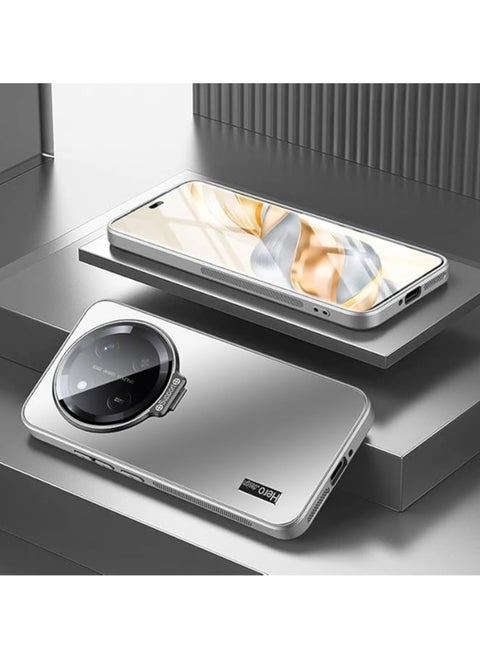 Frosted Case Compatible with Honor X9c / Honor X60 Pro, with Hidden Lens Bracket and Dual Protection for Screen and Lens, Seismic and Anti Fall Cover for Honor X9c / X60 Pro