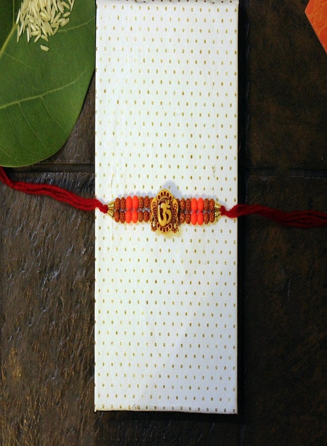 iberry's Rakhi Gift Pack with Set of Two Rakhi & Rakshabandhan Card and Roli Chawal for Brother | rakhi for brother (2121)-Best Gift from Sister - Image 4