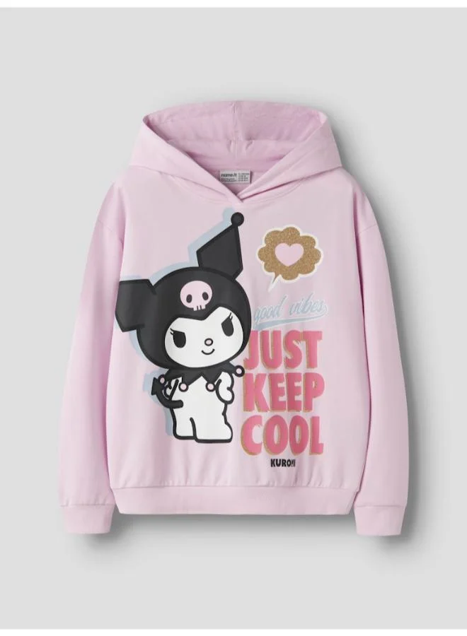 Name It Pirouette Kids Hello Kitty Relaxed Sweatshirt for Women | Best Price UAE