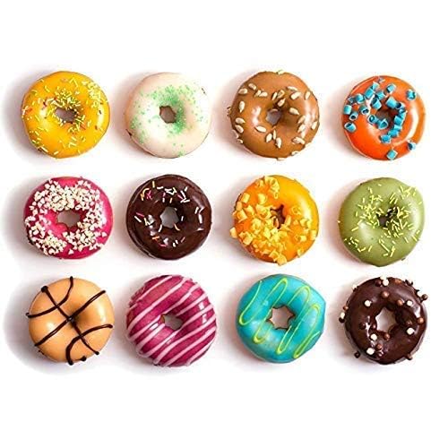 Perfect Pricee Soap Candle Resin Art and Crafting Tool Muffin Cake Soap Bombs Model Repillica Moulds Mold DYI kit Hobby Kits Kids Activity Tool Round Donut 8 - Image 5