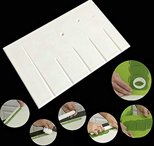KOOTIPS Petal And Leaves Veining Board Grooving Board For Gumpaste Flowers Fondant Cake Decorating Tools 7.87 X 4.7 Inch - Image 5