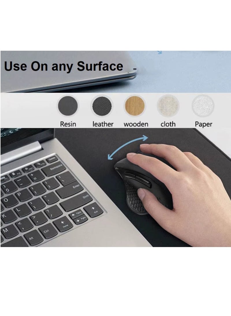 ELITE W500 Silent Rechargeable Dual Mode Bluetooth / 2.4G Wireless Mouse 10m – 6 Buttons – Power Saving On/Off button – 2400 DPI – Lightweight – For Gaming Business | Black