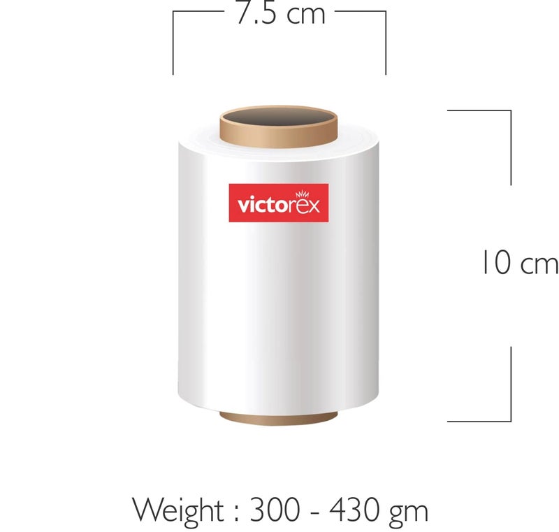victorex Compostable Packing Material, 4 Inch (100 mm), 100 Meters Length Per Unit, Pack of 2 - Image 2