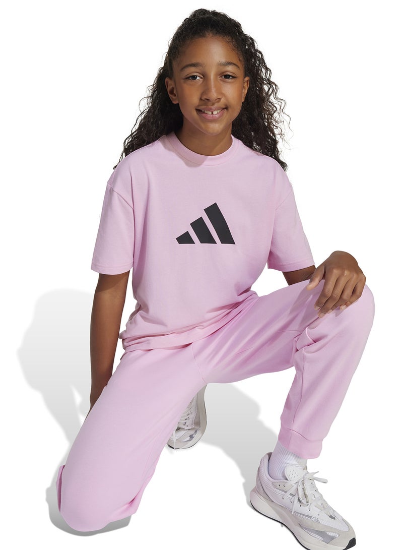 اديداس تيشيرت بشعار أيقونات المستقبل للشباب - Image 4