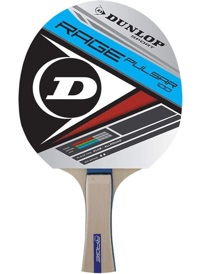 DUNLOP DUNLOP BT Rage Pulsar 100 Table Tennis Bat  - Image 3