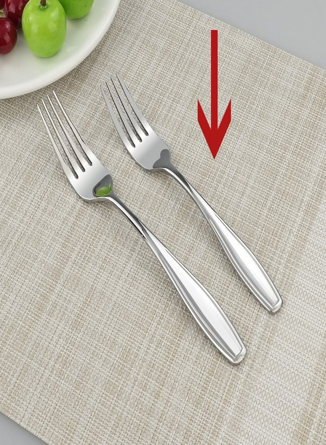 Pekky Stainless Steel Salad Forks, 7 Inch, Set of 12 - Image 3