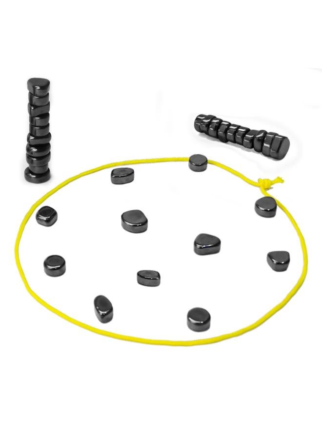 Magnet Game with String for Kids and Adults, Magnetic Game with Pieces, 2-4 Player