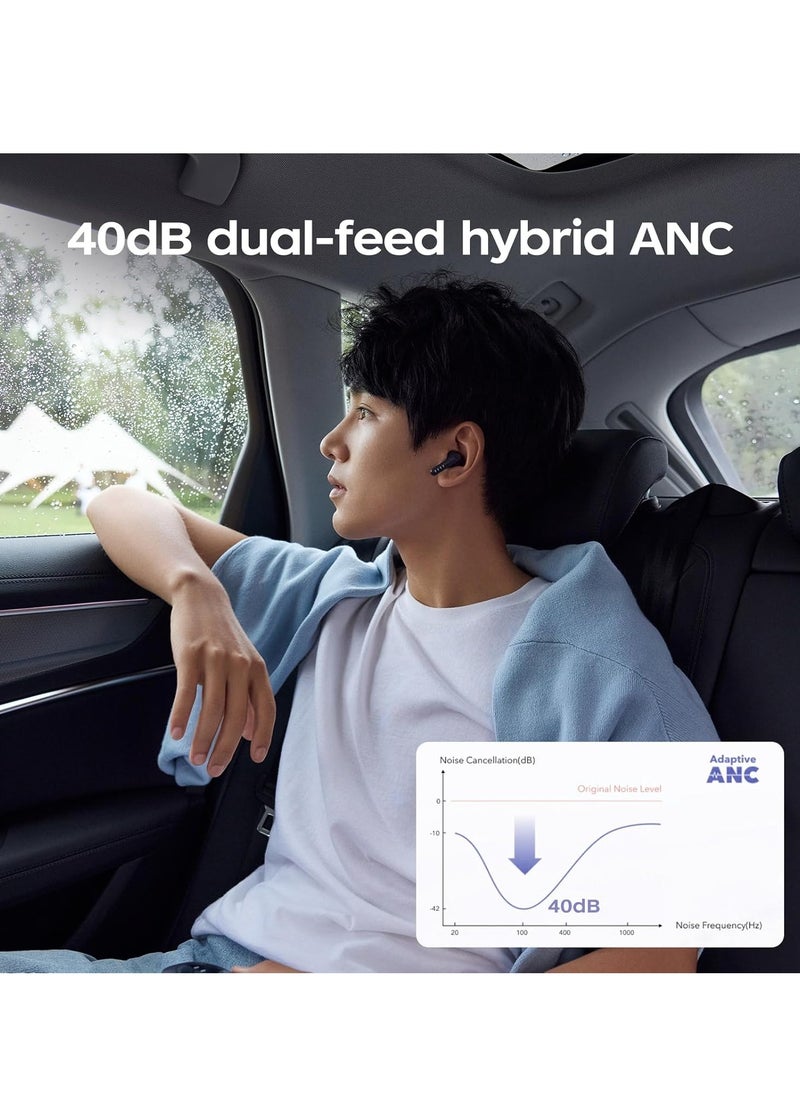 FIIL - FIIL Key Pro True Wireless Earbuds – 40dB ANC, Bluetooth 5.4, 30-Hour Playtime, IPX5 Waterproof, Dual Mic, Hi-Fi Sound, Multipoint Connection, Touch Control – for iOS/Android - Image 1