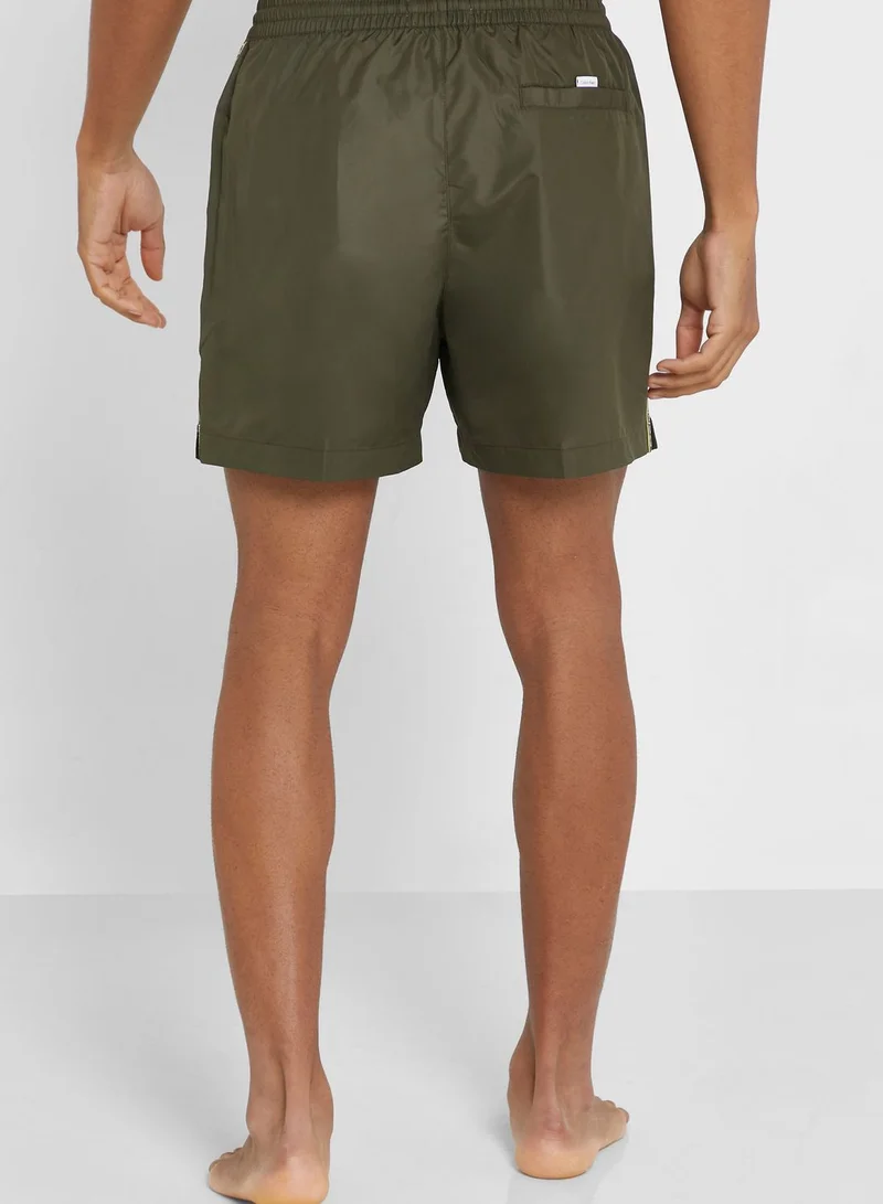 Calvin Klein Jeans Side Logo Tap Swim Shorts