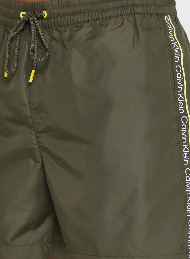 Calvin Klein Jeans Side Logo Tap Swim Shorts