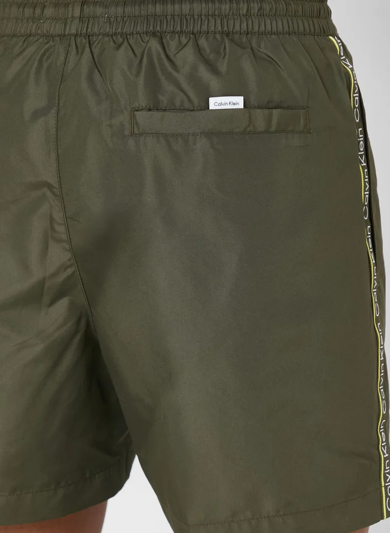 Calvin Klein Jeans Side Logo Tap Swim Shorts