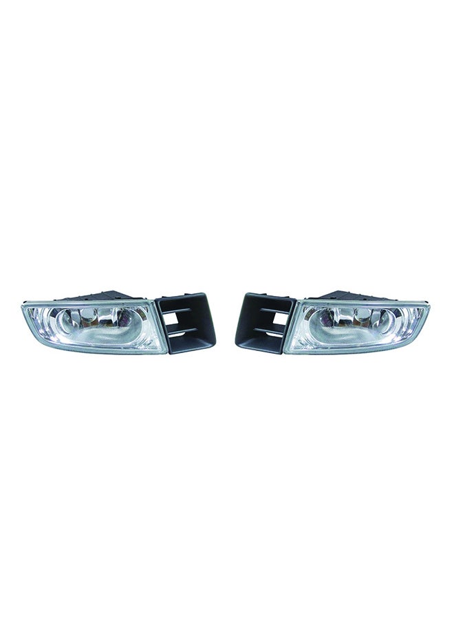 DLAA Pack of 2 HD159 Dlaa Fog Lamp Suitable for Civic 2006 with wires & switch  - Image 3