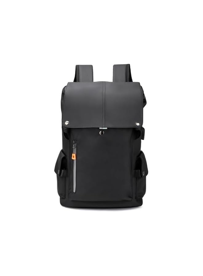 PROMASS Laptop Backpack,Business Travel Laptop Rucksack with USB Charging Port,Waterproof Laptop Bag 15.6 inch,College Computer Backpack for School,Men,Women,Travel,Work,Business-Black 
