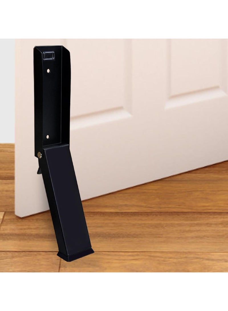 INSIJAM Door Stop Door Holder to Keep Door Open Door Stop for Bottom of Door Self-Adhesive or Screw-Type Non-Slip Rubber Door Stop Easy to Install Suitable for The Bottom of The Door - Image 1